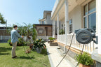 Retractable Hose Reel Wall Mounted 30+2m Garden Pivoting