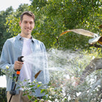 Retractable Hose Reel Wall Mounted 30+2m Garden Pivoting