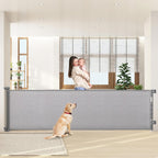 Retractable Stair Gate 180CM Extra Wide One Hand