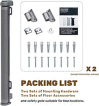 Retractable Stair Gate 180CM Extra Wide One Hand
