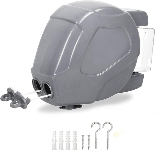 Retractable Washing Line 30m Double