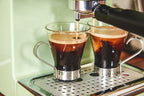 Retro Espresso Coffee Machine with Milk Frother Steam