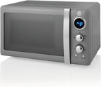 Retro LED Digital Microwave 20L 800W 6 Power