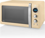 Retro LED Digital Microwave 20L 800W 6 Power