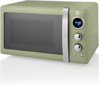 Retro LED Digital Microwave 20L 800W 6 Power