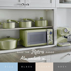 Retro LED Digital Microwave 20L 800W 6 Power