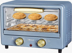 Retro Look Mini 10L Toaster Oven Tabletop Cooking