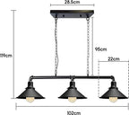 Retro Style Pewter Steampunk Metal 3 Way Bar