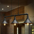 Retro Style Pewter Steampunk Metal 3 Way Bar