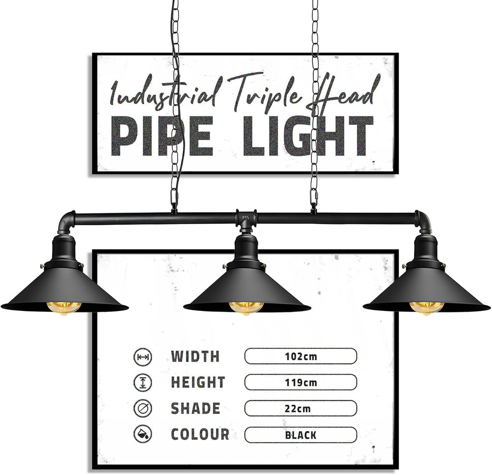Retro Style Pewter Steampunk Metal 3 Way Bar