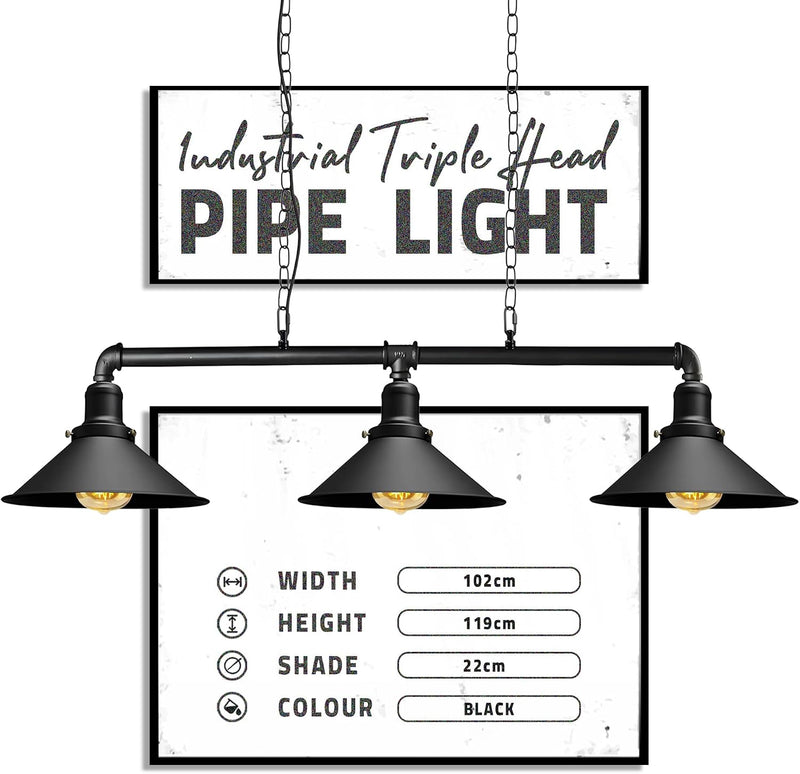 Retro Style Pewter Steampunk Metal 3 Way Bar