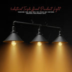 Retro Style Pewter Steampunk Metal 3 Way Bar
