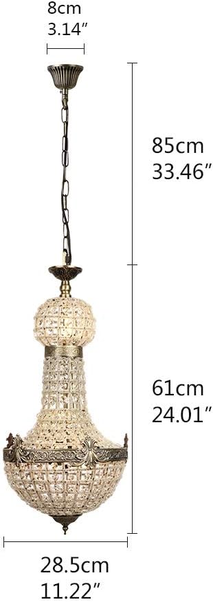 Retro Vintage Charming Royal Empire Crystal Chandelier
