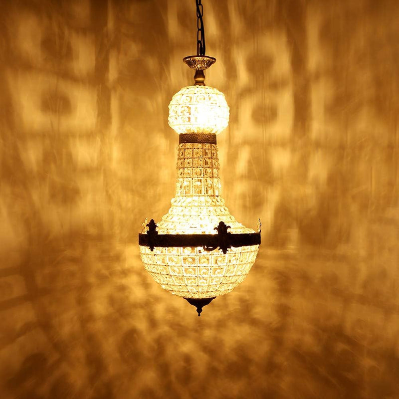 Retro Vintage Charming Royal Empire Crystal Chandelier