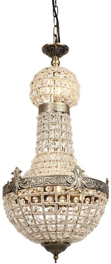 Retro Vintage Charming Royal Empire Crystal Chandelier