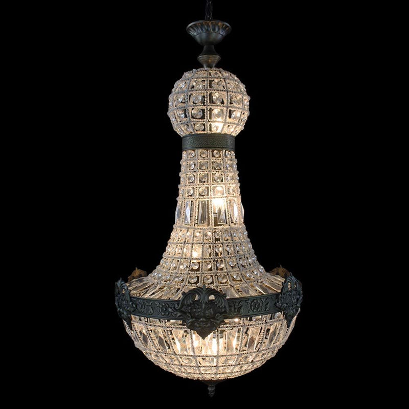 Retro Vintage Charming Royal Empire Crystal Chandelier