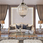 Retro Vintage Charming Royal Empire Crystal Chandelier