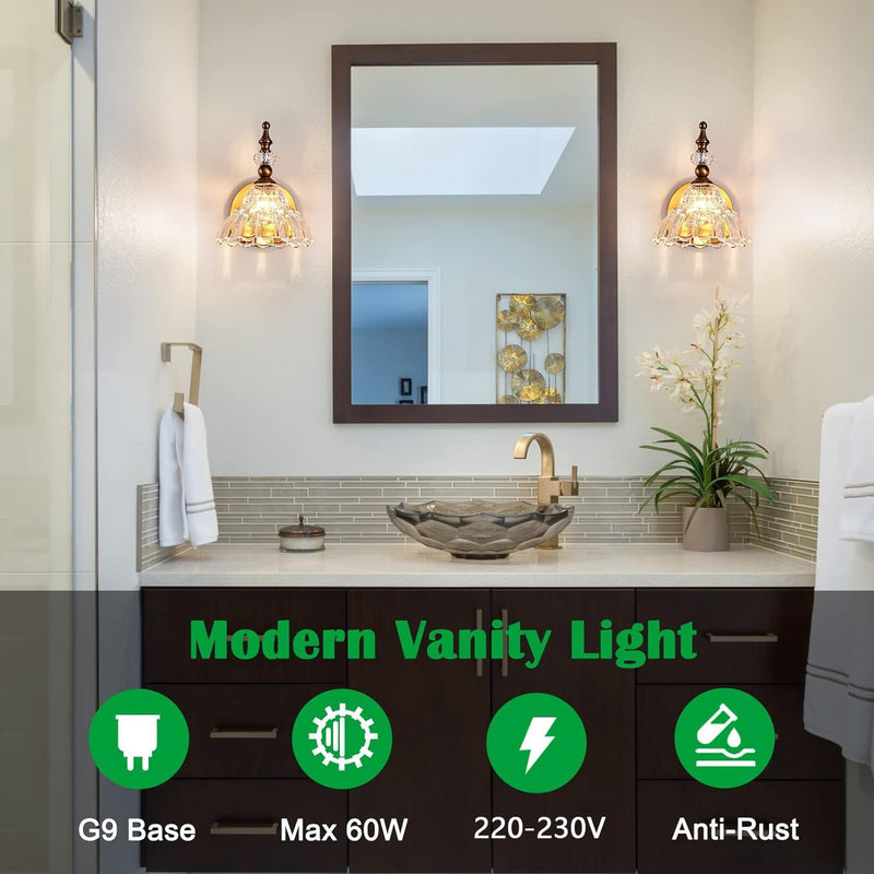 Retro Wall Light Bathroom Vanity Lights Fixture Industrial