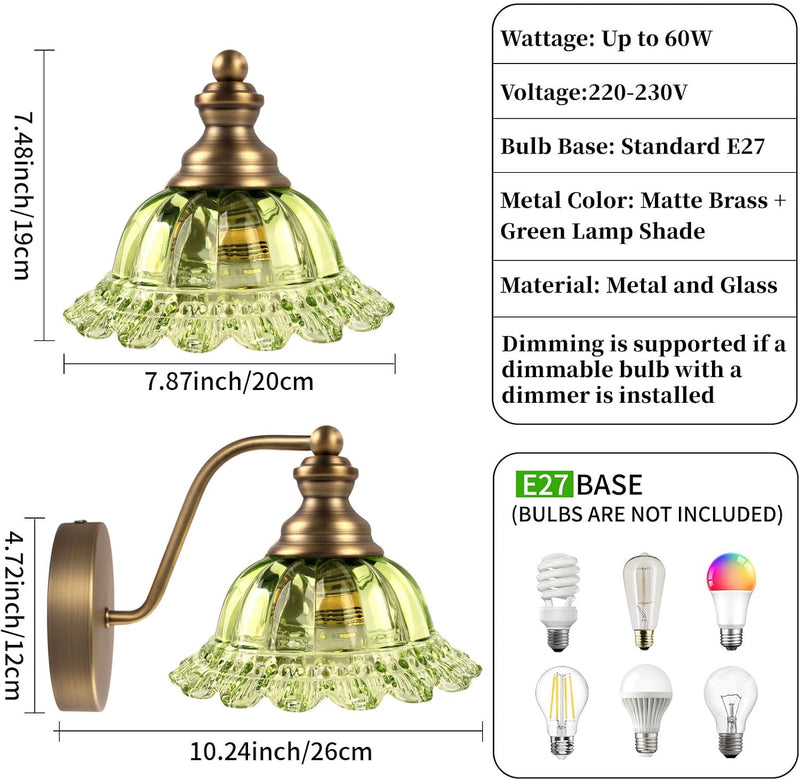 Retro Wall Light Bathroom Vanity Lights Fixture Industrial