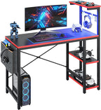 Reversible Corner Gaming Desk with RGB LED