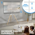Rfiver Tripod Easel TV Stand for 32-65 Inch