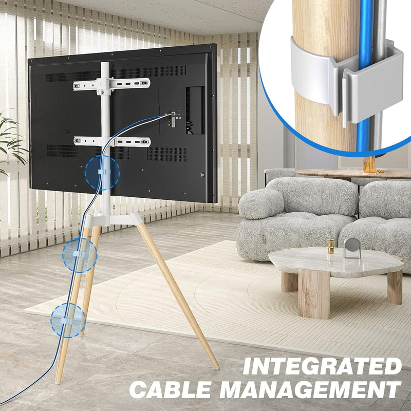 Easel TV Stand for 32-65 Inch LED LCD
