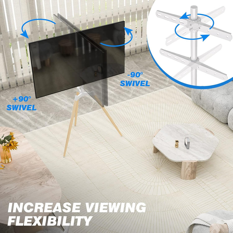 Easel TV Stand for 32-65 Inch LED LCD