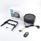 RGB 36 LED Stage Lights with Bag 72W (4 Pack)