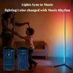 Floor Lamp LED Corner Smart with Music Sync