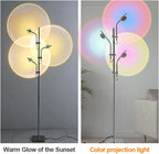 RGB Halo Projector Floor Lamp 3000K LED