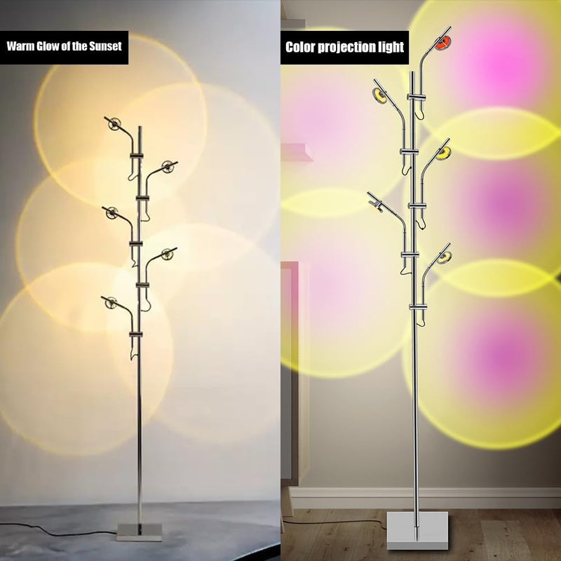 RGB Halo Projector Floor Lamp 3000K LED