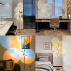 RGB Halo Projector Floor Lamp 3000K LED