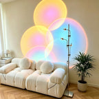 RGB Halo Projector Floor Lamp 3000K LED