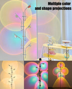 RGB Halo Projector Floor Lamp 3000K LED