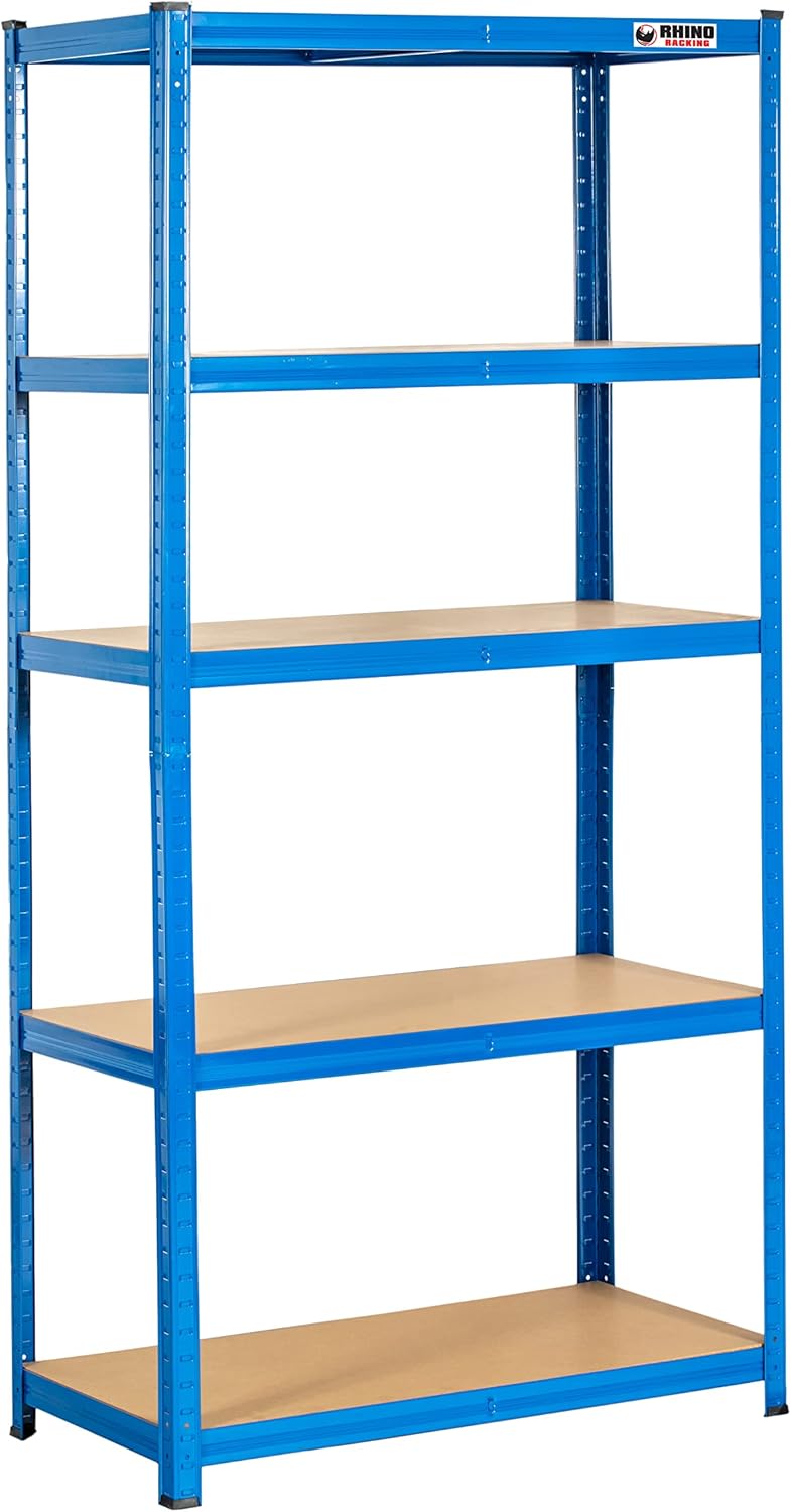 2 Bays 5 Tier Heavy-Duty Industrial Storage