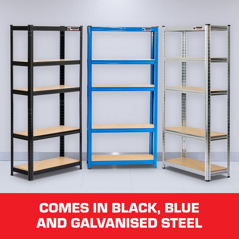 2 Bays 5 Tier Heavy-Duty Industrial Storage