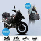 Rhinowalk Motorcycle Travel Luggage Tail Bag Waterproof All