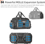 Rhinowalk Motorcycle Travel Luggage Tail Bag Waterproof All