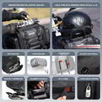 Rhinowalk Motorcycle Travel Luggage Tail Bag Waterproof All