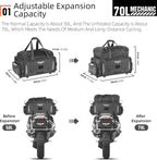 Rhinowalk Motorcycle Travel Luggage Tail Bag Waterproof All
