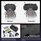 Rhinowalk Motorcycle Travel Luggage Tail Bag Waterproof All