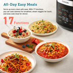 Rice Cooker Slow Steamer with Ceramic Coated Inner