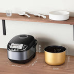 Rice Cooker with Steamer 10 Cup 5 Litre