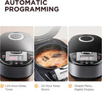 Rice Cooker with Steamer 10 Cup 5 Litre