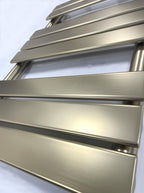 Richmond Brushed Brass Electric Heated Towel Rail 400MM