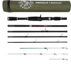 Rigged and Ready Smuggler Series Travel Fishing Rods.