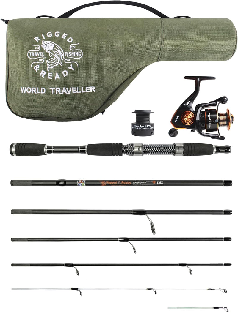 Rigged and Ready Smuggler Series Travel Fishing Rods