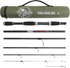 Rigged and Ready Smuggler Series Travel Fishing Rods.