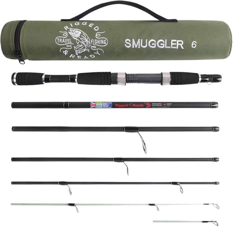 Rigged and Ready Smuggler Series Travel Fishing Rods
