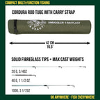 Rigged and Ready Smuggler Series Travel Fishing Rods.